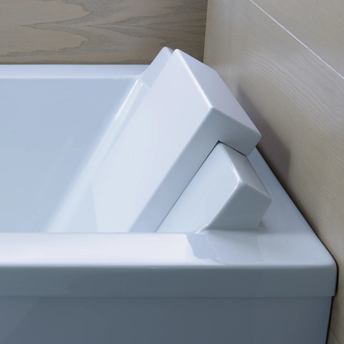 Duravit Starck 59" Soaking Tub - Luxe Vanity & Tub