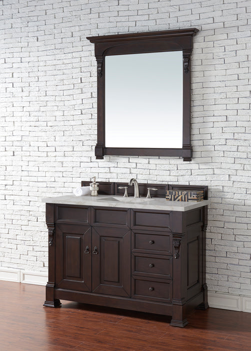 Brookfield 48" Single Bathroom Vanity in Burnished Mahogany