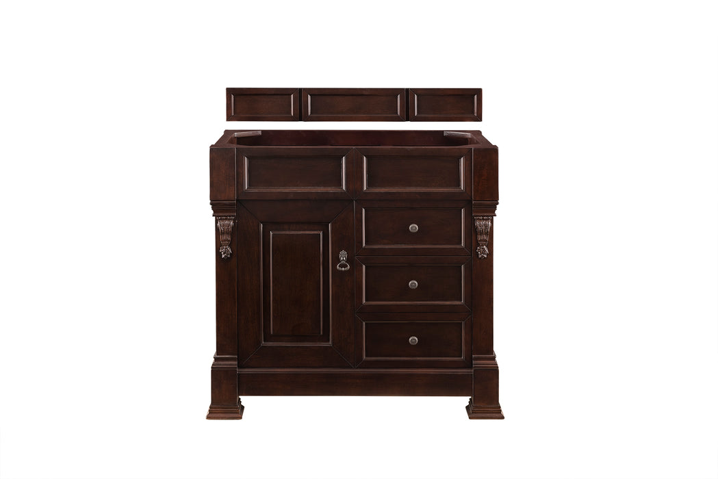 Brookfield 36" Single Bathroom Vanity in Burnished Mahogany