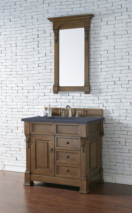 Brookfield 36" Single Bathroom Vanity in Country Oak