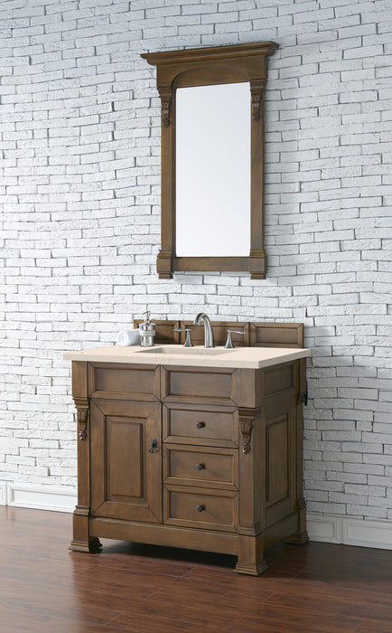 Brookfield 36" Single Bathroom Vanity in Country Oak