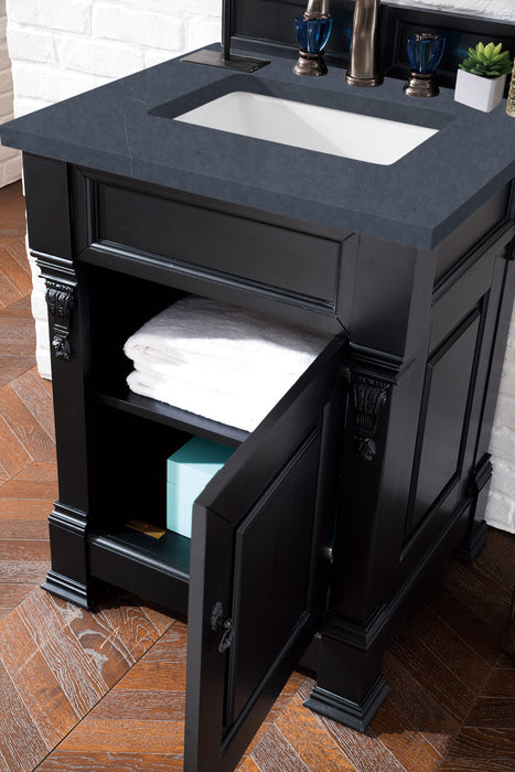 Brookfield 26" Single Bathroom Vanity in Antique Black