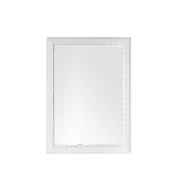 29" Bristol Rectangular Mirror, Bright White - Luxe Vanity & Tub