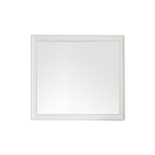 44" Bristol Rectangular Mirror, Bright White - Luxe Vanity & Tub