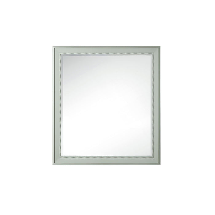 44" Bristol Rectangular Mirror, Sage Green - Luxe Vanity & Tub