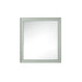 44" Bristol Rectangular Mirror, Sage Green - Luxe Vanity & Tub