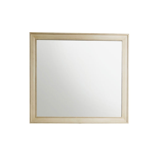 44" Bristol Rectangular Mirror, Vintage Vanilla - Luxe Vanity & Tub