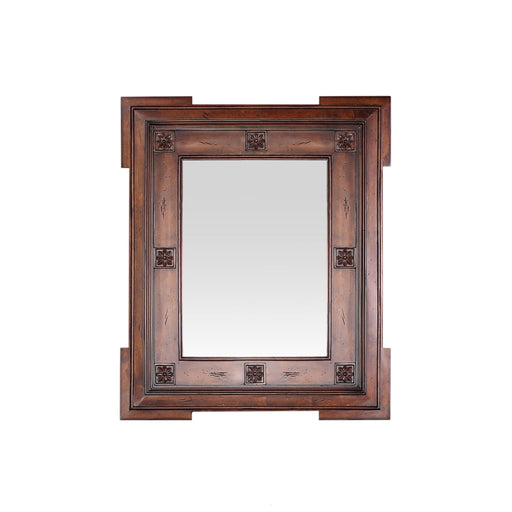 30" Regent Mirror, English Burl - Luxe Vanity & Tub