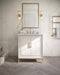 Gracie 30" Single Bathroom Vanity in White - Luxe Vanity & Tub