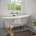 Geneva 69" x 30" Clawfoot Soaking Acrylic Bathtub - Luxe Vanity & Tub