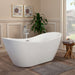 Alana 70" x 32" Freestanding Soaking Acrylic Bathtub - Luxe Vanity & Tub