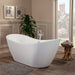 Alana 70" x 32" Freestanding Soaking Acrylic Bathtub - Luxe Vanity & Tub