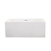 Persephone 59" x 30" Freestanding Soaking Acrylic Bathtub - Luxe Vanity & Tub