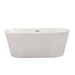 Cielo Freestanding Soaking Acrylic Bathtub - Luxe Vanity & Tub