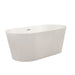 Cielo Freestanding Soaking Acrylic Bathtub - Luxe Vanity & Tub