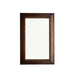 28" Portland Rectangular Mirror, Burnished Mahogany - Luxe Vanity & Tub