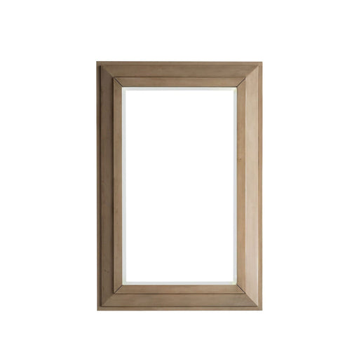 28" Portland Rectangular Mirror, Whitewashed Walnut - Luxe Vanity & Tub