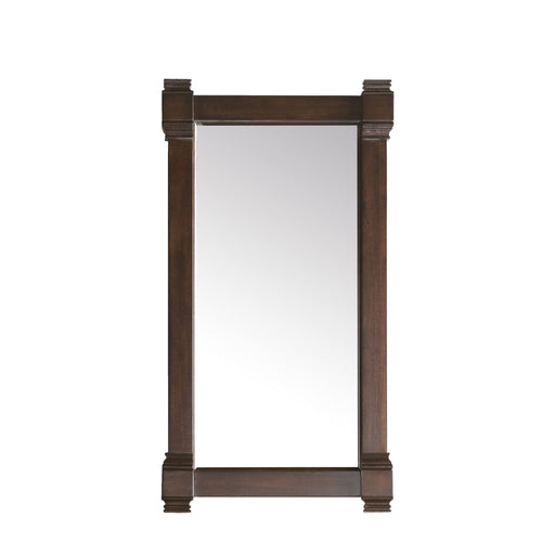 22" Brittany Mirror, Burnished Mahogany - Luxe Vanity & Tub