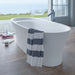 Duravit Cape Cod Freestanding Bathtub White - Luxe Vanity & Tub