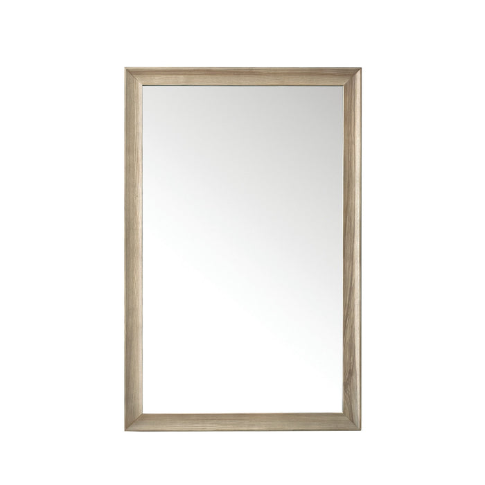 26" Glenbrooke Mirror, Whitewashed Oak - Luxe Vanity & Tub