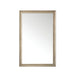 26" Glenbrooke Mirror, Whitewashed Oak - Luxe Vanity & Tub