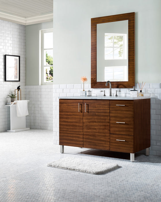 48" Metropolitan Single Bathroom Vanity, American Walnut