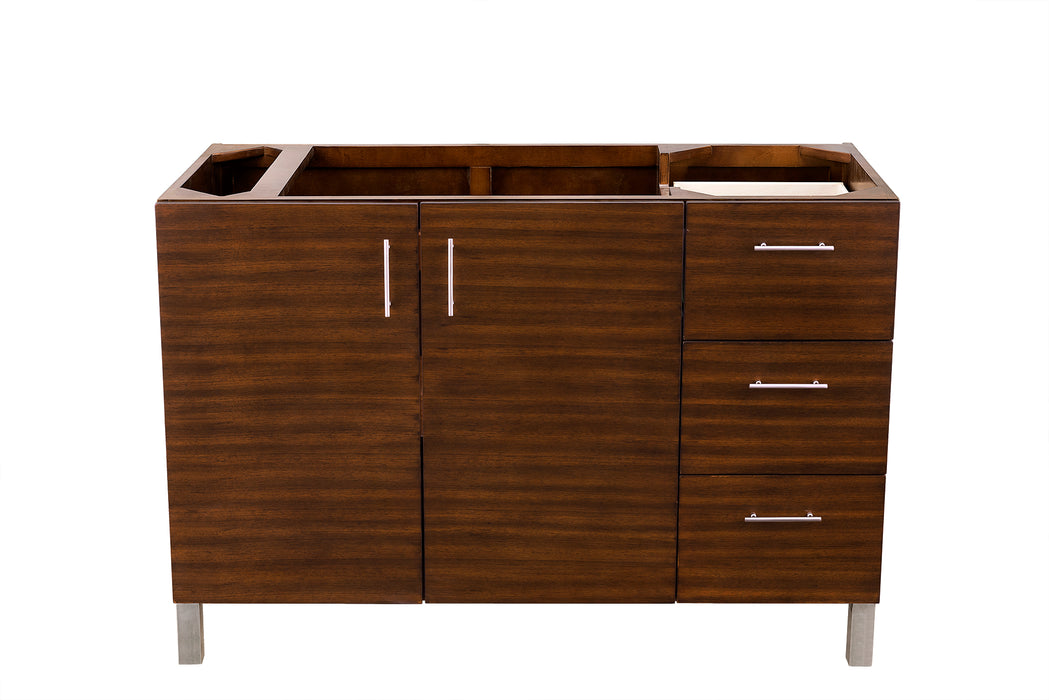 48" Metropolitan Single Bathroom Vanity, American Walnut