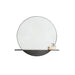 36" Platform Mirror, Modern Iron - Luxe Vanity & Tub