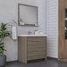 Alya Bath Sortino 36" Modern Bathroom Vanity - Luxe Vanity & Tub