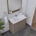 Alya Bath Sortino 36" Modern Bathroom Vanity - Luxe Vanity & Tub