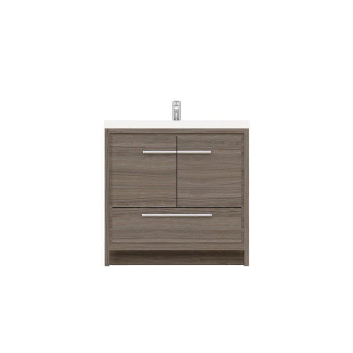 Alya Bath Sortino 36" Modern Bathroom Vanity - Luxe Vanity & Tub