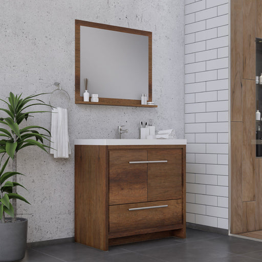 Alya Bath Sortino 36" Modern Bathroom Vanity - Luxe Vanity & Tub