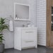 Alya Bath Sortino 36" Modern Bathroom Vanity - Luxe Vanity & Tub