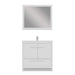 Alya Bath Sortino 36" Modern Bathroom Vanity - Luxe Vanity & Tub