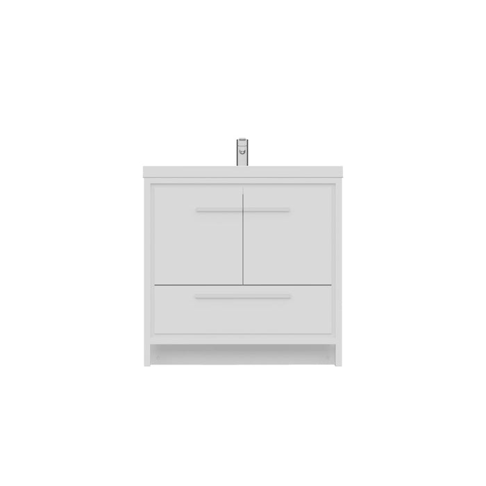 Alya Bath Sortino 36" Modern Bathroom Vanity - Luxe Vanity & Tub