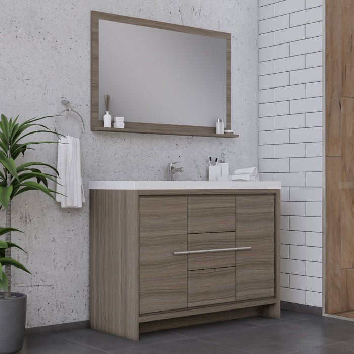 Alya Bath Sortino 48" Modern Bathroom Vanity - Luxe Vanity & Tub