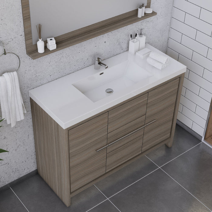 Alya Bath Sortino 48" Modern Bathroom Vanity - Luxe Vanity & Tub