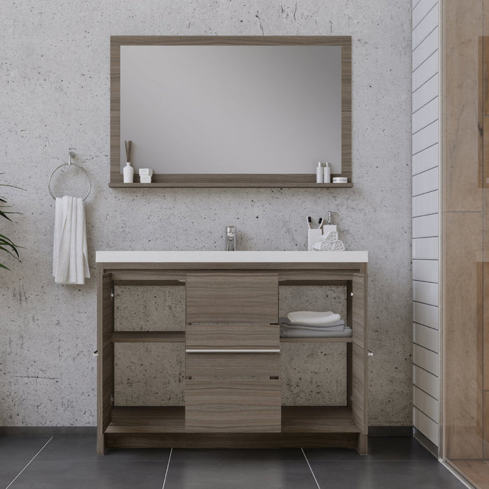 Alya Bath Sortino 48" Modern Bathroom Vanity - Luxe Vanity & Tub