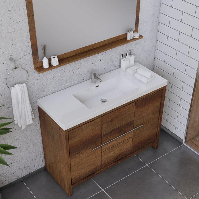 Alya Bath Sortino 48" Modern Bathroom Vanity - Luxe Vanity & Tub