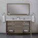 Alya Bath Sortino 60" Modern Double Bathroom Vanity - Luxe Vanity & Tub