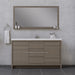 Alya Bath Sortino 60" Modern Single Bathroom Vanity - Luxe Vanity & Tub