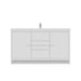 Alya Bath Sortino 60" Modern Single Bathroom Vanity - Luxe Vanity & Tub