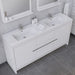 Alya Bath Sortino 72" Modern Bathroom Vanity - Luxe Vanity & Tub