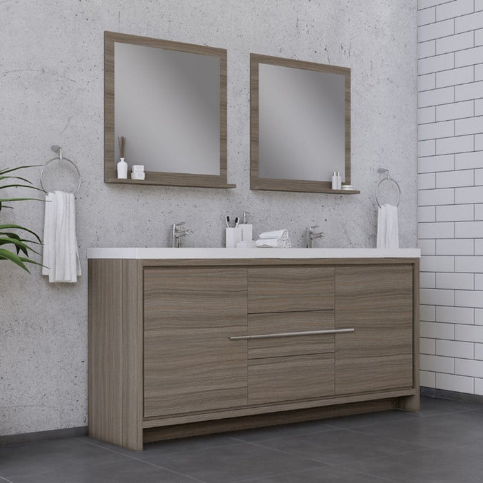 Alya Bath Sortino 72" Modern Bathroom Vanity - Luxe Vanity & Tub