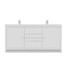 Alya Bath Sortino 72" Modern Bathroom Vanity - Luxe Vanity & Tub