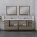 Alya Bath Sortino 84" Modern Bathroom Vanity - Luxe Vanity & Tub