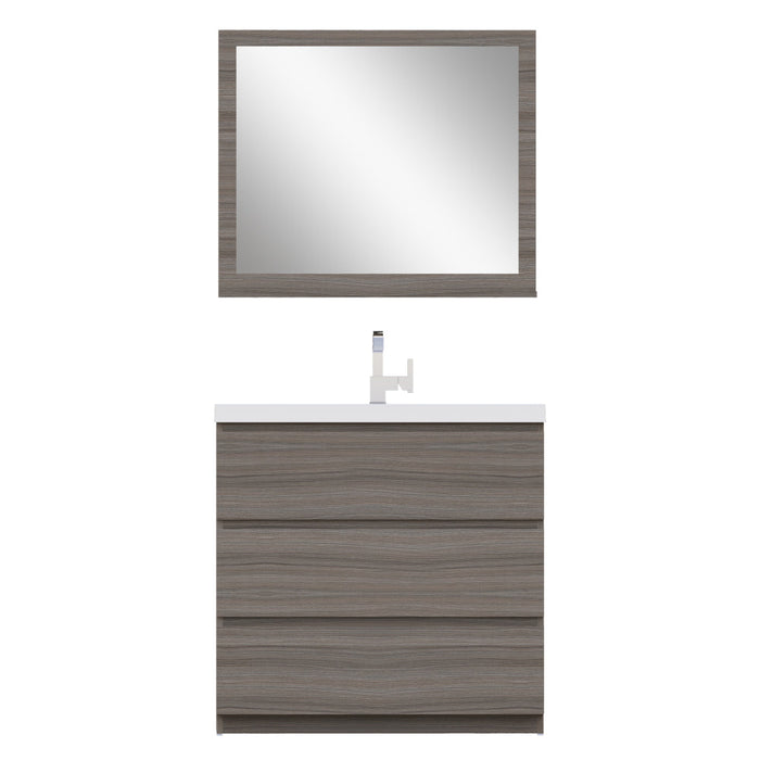 Alya Bath Paterno 36" Modern Freestanding Bathroom Vanity - Luxe Vanity & Tub