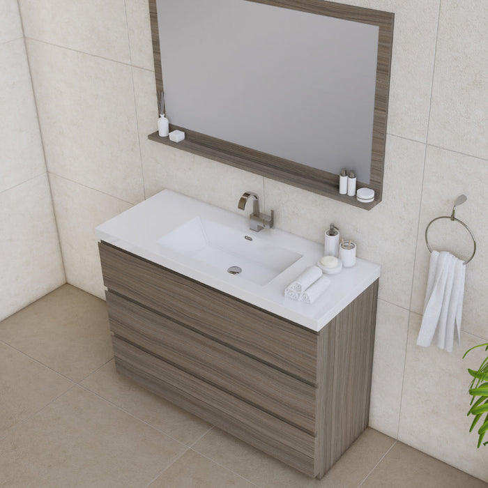 Alya Bath Paterno 48" Modern Freestanding Bathroom Vanity - Luxe Vanity & Tub