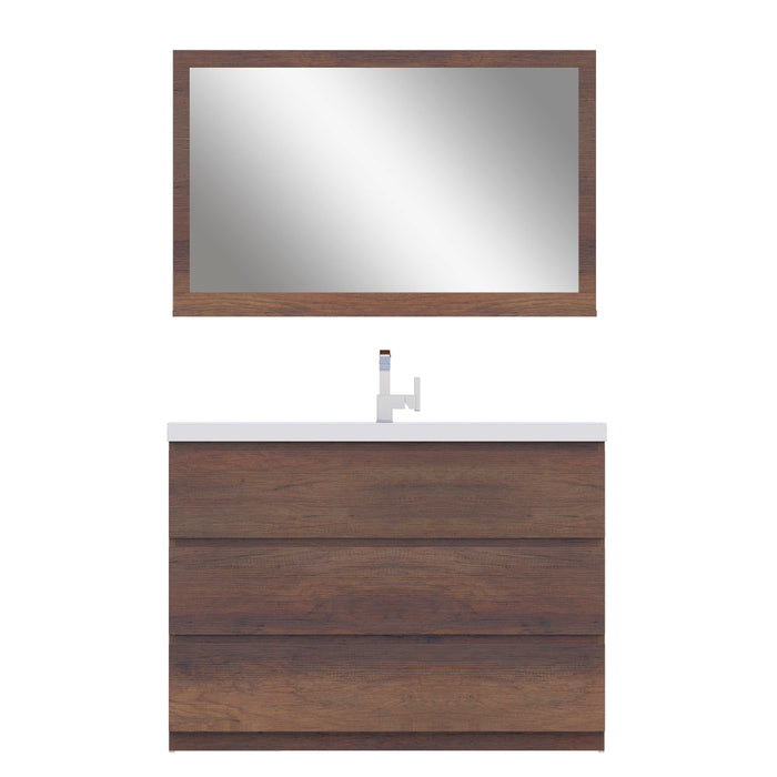 Alya Bath Paterno 48" Modern Freestanding Bathroom Vanity - Luxe Vanity & Tub