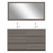 Alya Bath Paterno 60" Modern Freestanding Double Bathroom Vanity - Luxe Vanity & Tub